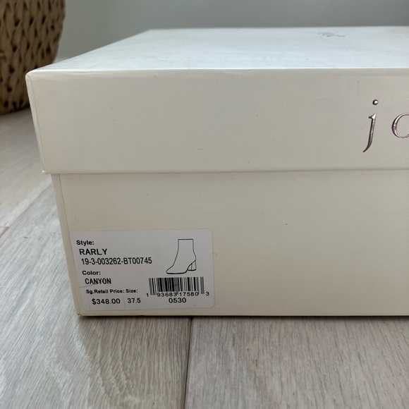 Joie Suede Leather Ankle Boots - Picture 2 of 6